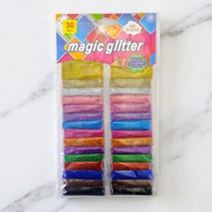 Блестки набор Magic glitter 15цв 30шт арт.tr2331