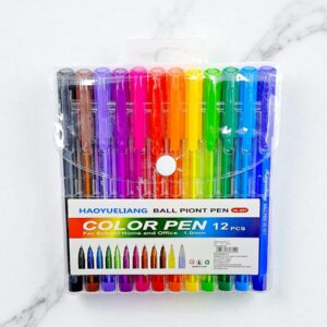 Ручки цветные Color Pen 12цв арт.hl-607