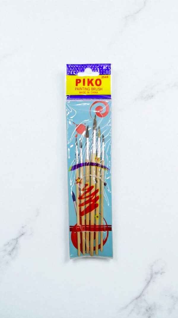 Кисти набор для рисования Piko 6шт арт.254/6
