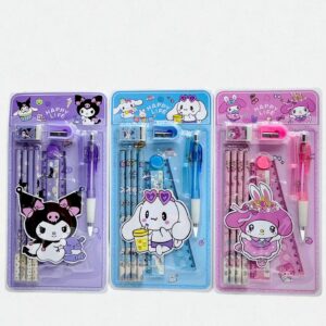 Набор канцелярский 8в1 Sanrio арт.6010