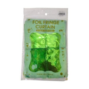 Дождик для фотозоны квадратый Foil Fringe Curtain 2м*1м арт.tr1245 зеленый
