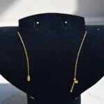 Цепочка титан без застежки Роза арт.tr2122 золото