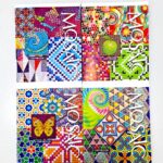 Тетрадь общая Вектор серия:Mosaic в клетку 96л ассорти