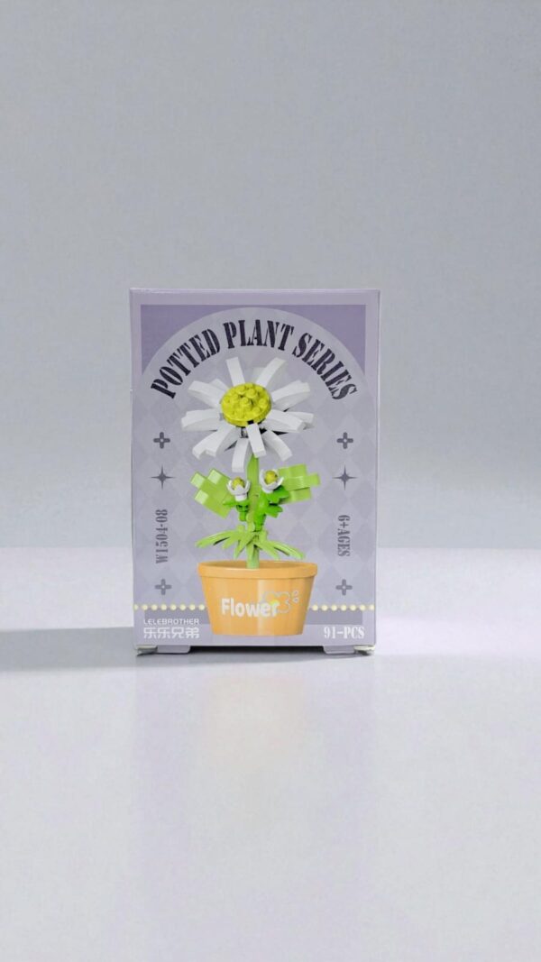 Конструктор Potted Plant Series арт.w1504-08 91деталей