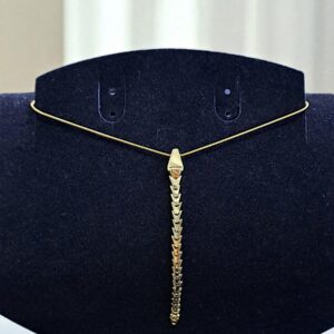 Кулон титан Змея арт.tr2106 золото