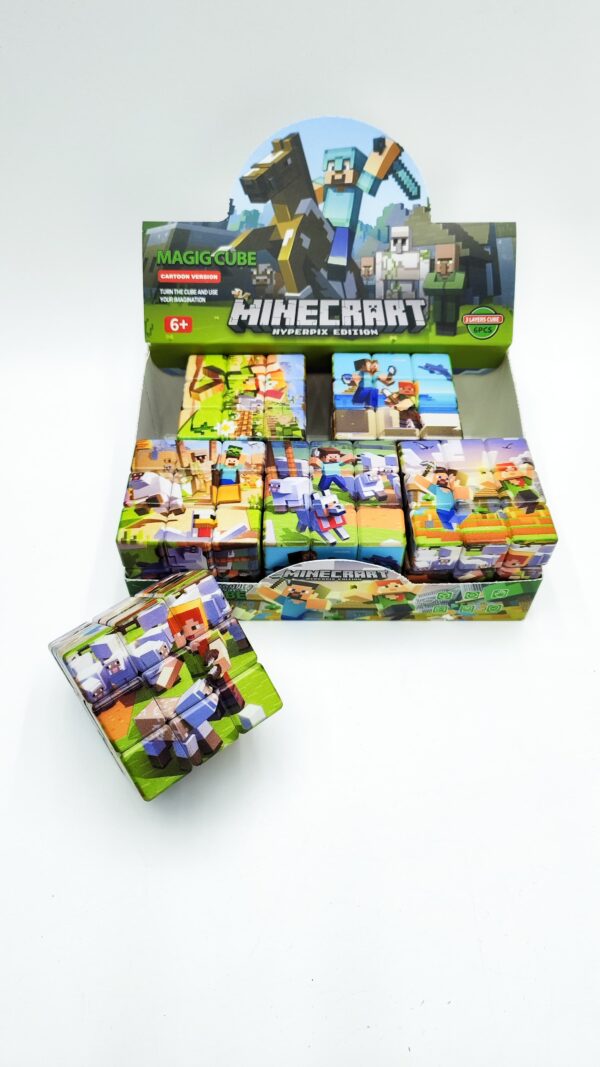 Кубик рубик Minecraft 5*5см арт.2014-sj