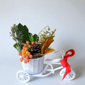 Композиция Осенний велосипед 22*15см арт.tr2482
