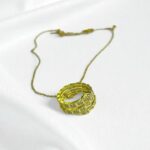 Кулон титан Змея кольцо арт.tr2359 золото