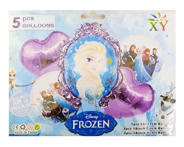Шары фольга набор Frozen уп 5шт арт.xy-q036