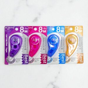 Корректор Yalong 8м*5мм арт.yl222516 ассорти