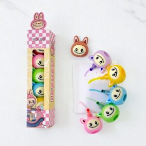 Текстовыделители Labubu 6цв арт.md-392