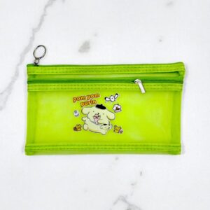 Пенал сеточный с 2-мя отделами Pompompurin арт.tr2278 зеленый