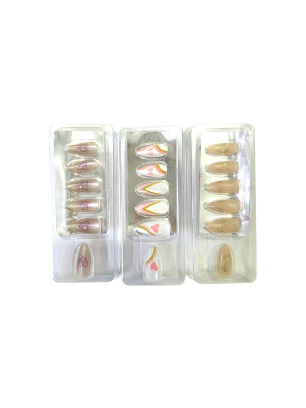 Ногти накладные Press on manicure арт.7802 ассорти