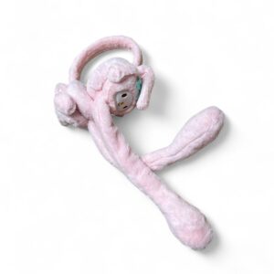 Наушники меховые с поднимающимися ушками светящиеся My Melody арт.tr3181 светло-розовые