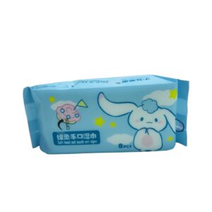 Салфетки влажные Cinnamoroll уп 8шт арт.xdpp-1330