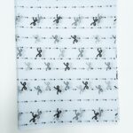 Бумага тишью Бантики 50*70см уп 10шт арт.tr274 белая