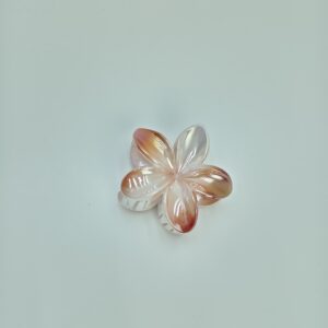 Крабик Гавайский цветок 8см арт.kgc12 перламутровый коричневый