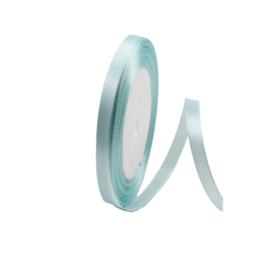 Лента атлас 1см бобина 20ярдов арт.tr844 светло-бирюзовая