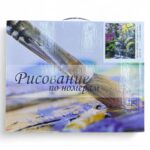 Рисование по номерам 40*50см арт.ra75424 Водопад с растениями