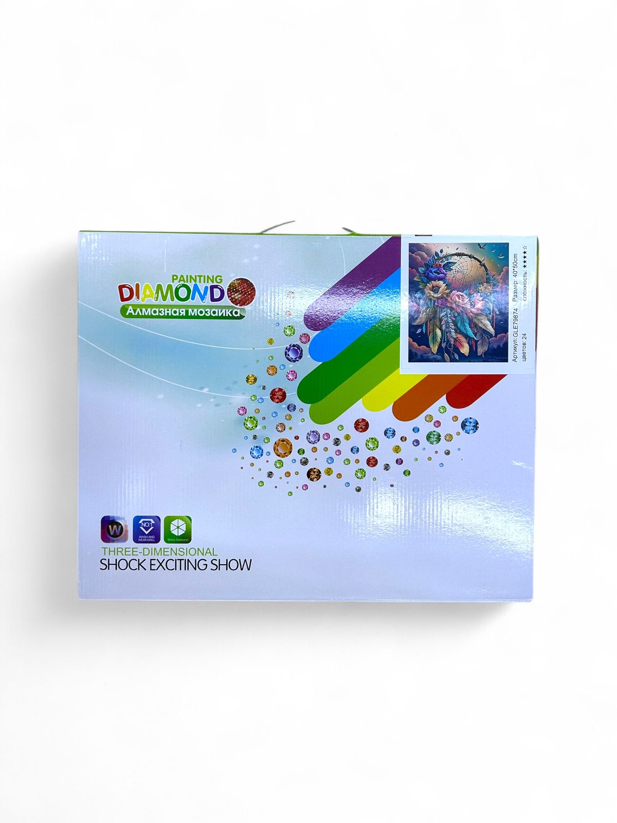 Алмазная мозайка 40*50см арт.gle79874 Ловец снов Алмазная мозайка 40*50см арт.gle79874 Ловец снов