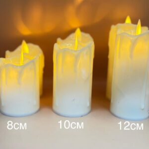 Свеча электронная 12см арт.trL10