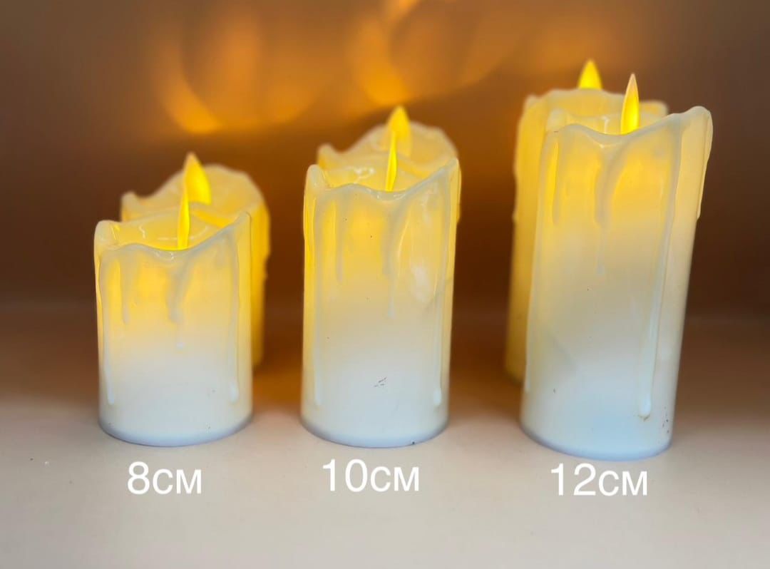 Свеча электронная 12см арт.trL10 Свеча электронная 12см арт.trL10