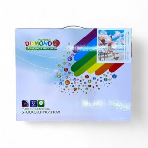 Алмазная мозайка 40*50см арт.gle72228 Фламинго с девушкой