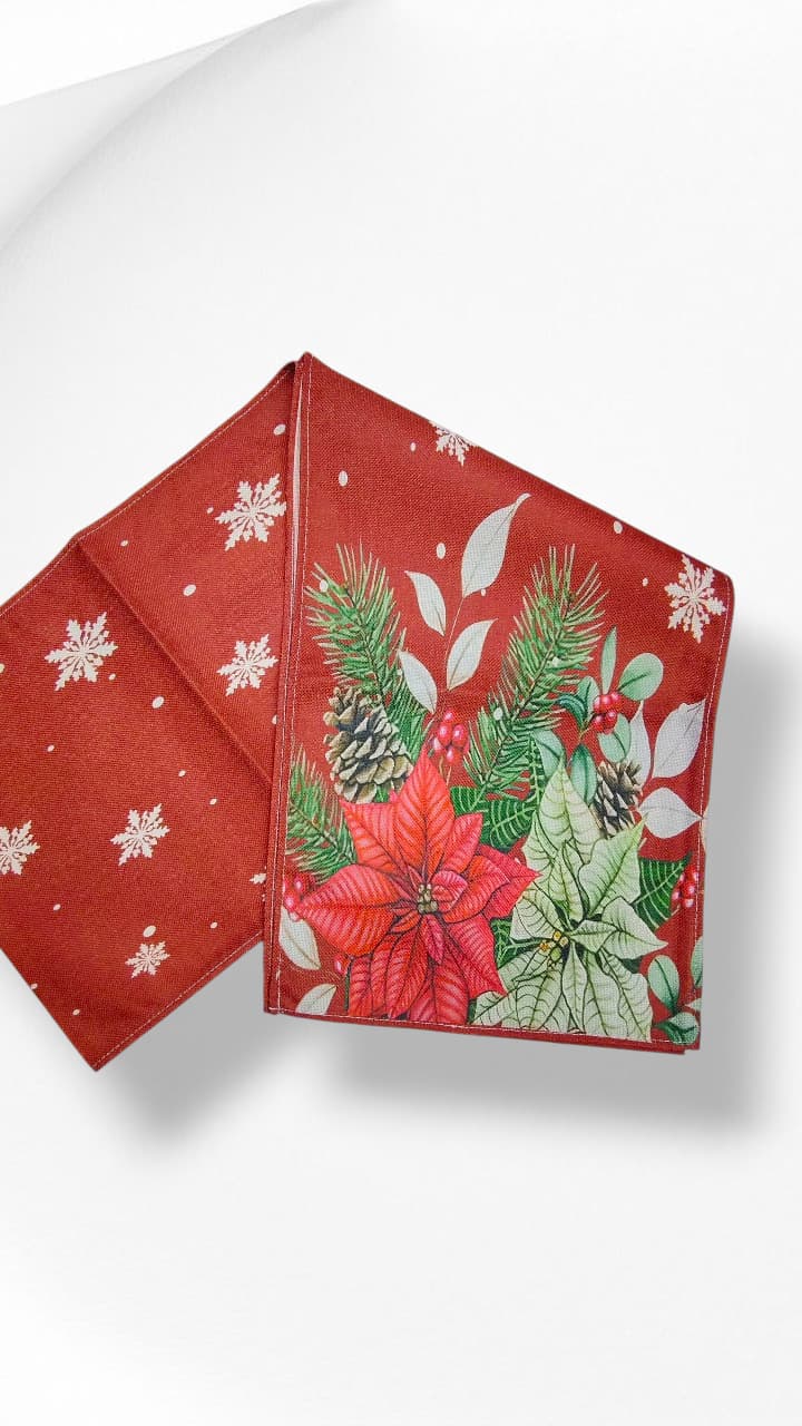 Дорожка на стол новогодняя 200*33см 2700тг Дорожка на стол новогодняя 200*33см 2700тг