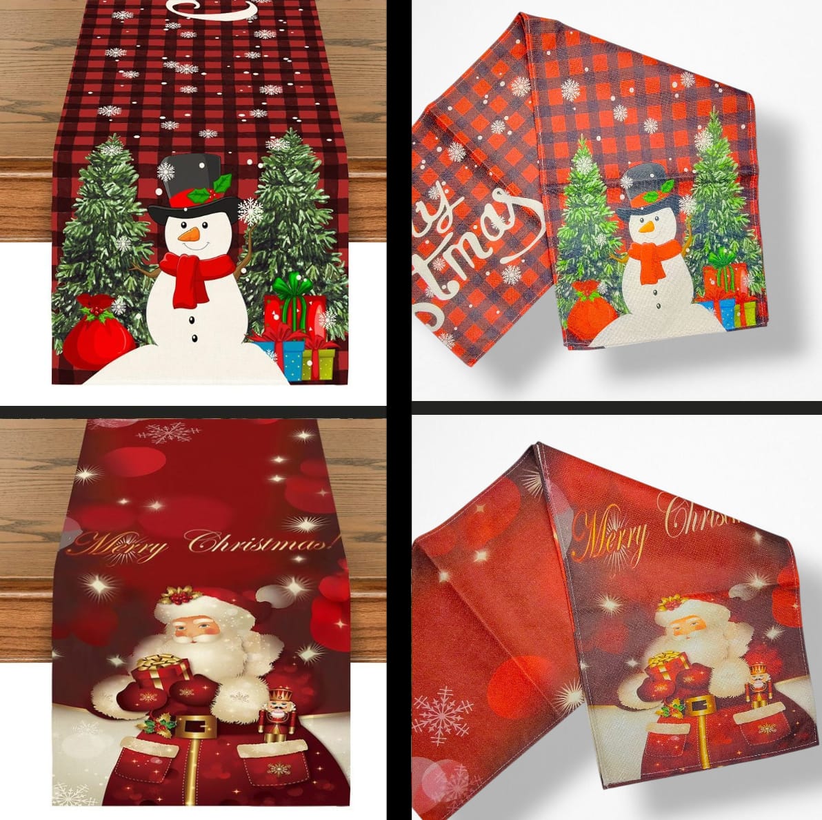 Дорожка на стол новогодняя 200*33см 2700тг Дорожка на стол новогодняя 200*33см 2700тг