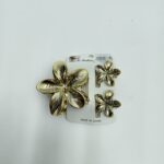 Крабик Гавайский цветок 4-8см бронза уп 3шт 800тг