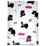 Скетчбук Qazaq Бренд в твердом переплете Бантики арт.tr318