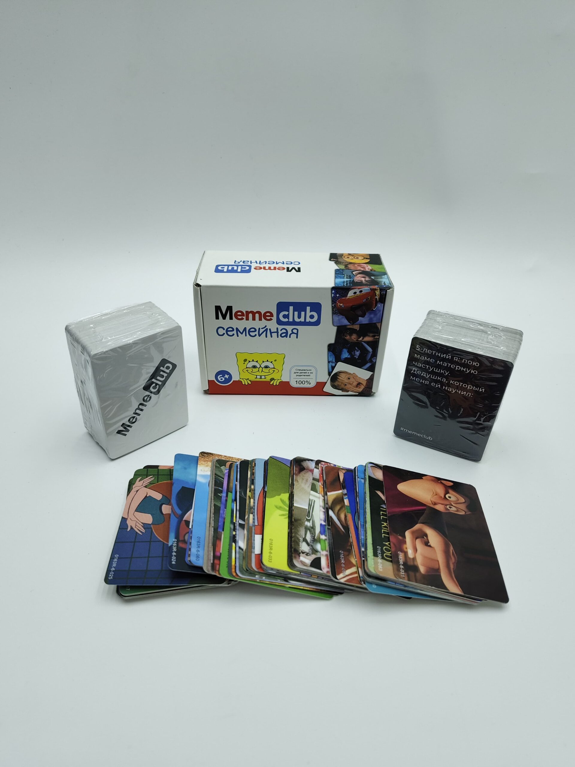 Игра карточная Memeclub арт.0163r-6 Игра карточная Memeclub арт.0163r-6
