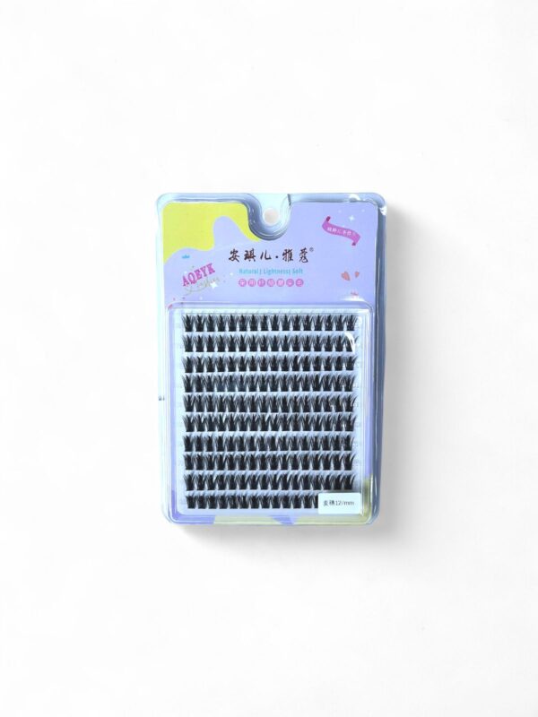 Ресницы накладные пучковые Aqeyk Fashion 12мм арт.tr2512