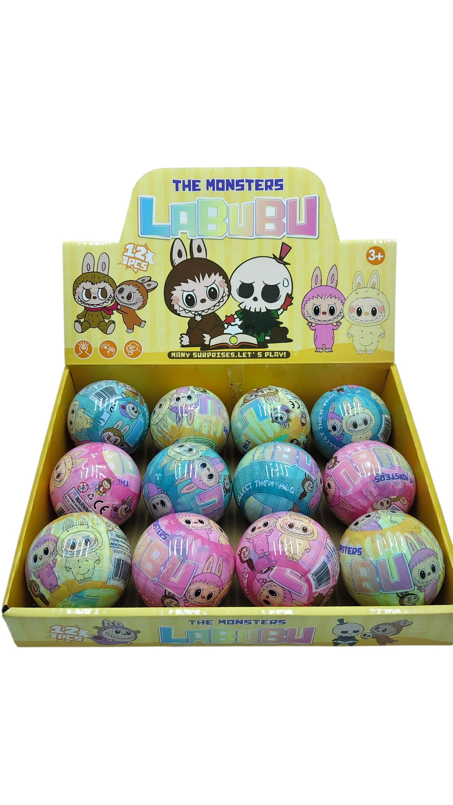 Шар сюрприз Лабубу 6см арт.229-10a Шар сюрприз Лабубу 6см арт.229-10a