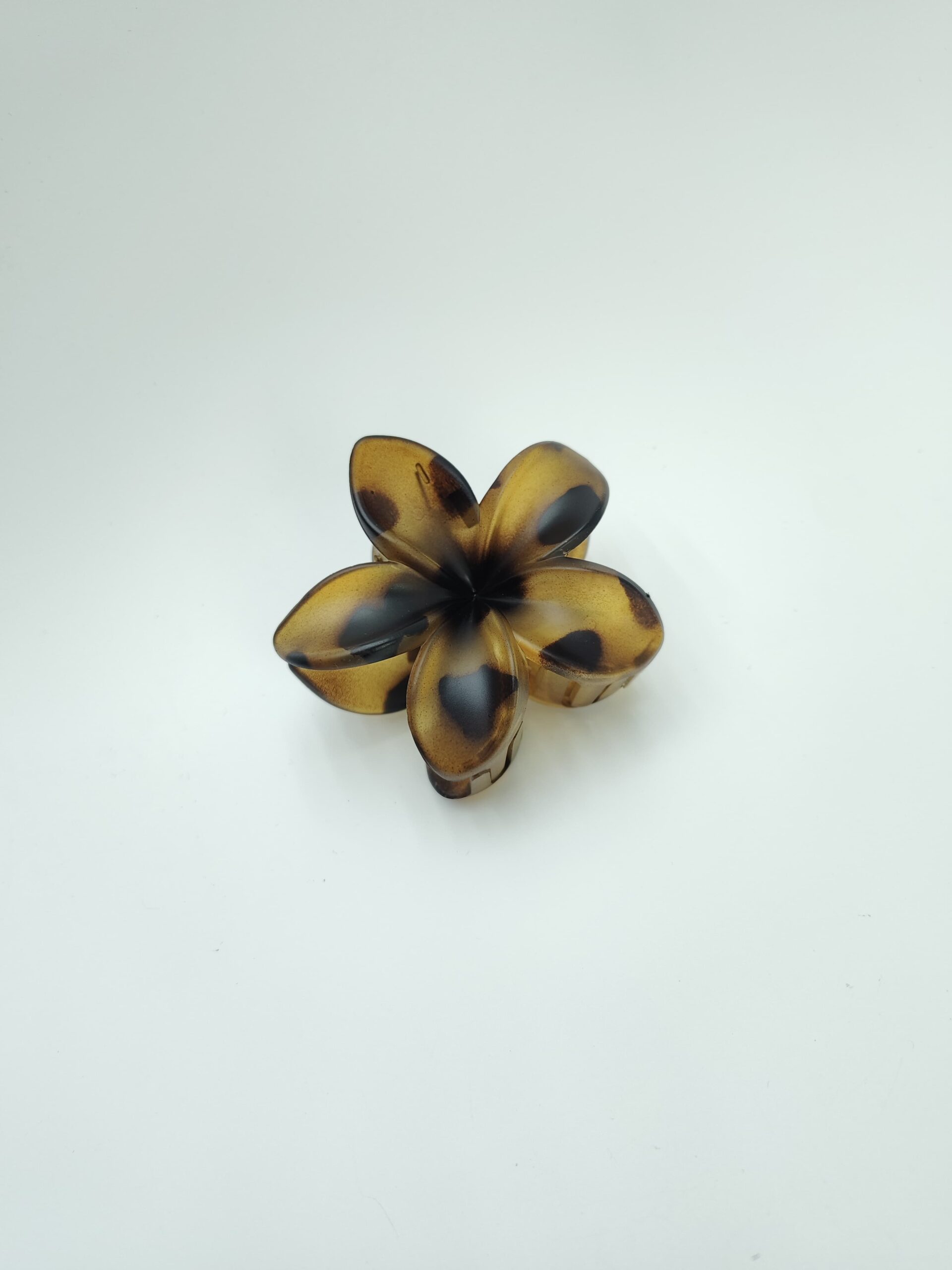 Крабик Гавайский цветок 8см арт.kgc15 коричневый Крабик Гавайский цветок 8см арт.kgc15 коричневый