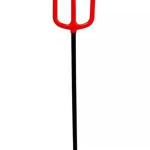 Трезубец пластик арт.tr3000 черно-красный