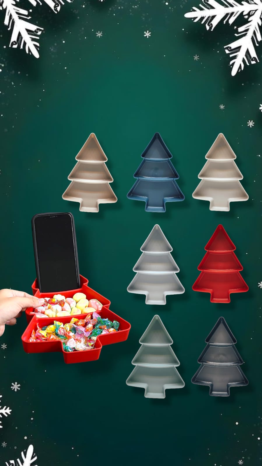 Менажница новогодняя Елка 1000тг Менажница новогодняя Елка 1000тг