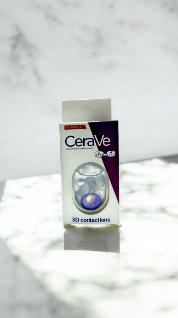 Линзы для глаз пара Cerave арт.1035 purple