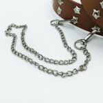 Ремень с цепью коричневый арт.tr771