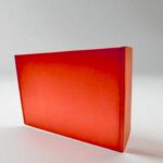 коробка крафт красная 23*17*8 700тг