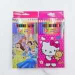 Карандаши цветные 12цв арт.1812 ассорти