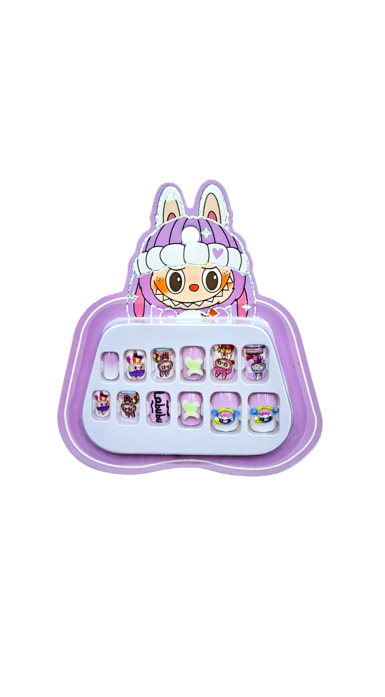 Ногти накладные Лабубу арт.tr1316 фиолетовые Ногти накладные Лабубу арт.tr1316 фиолетовые