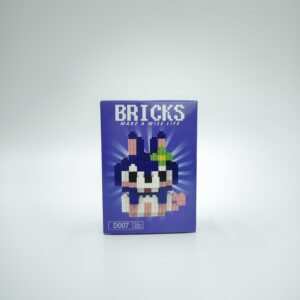 Конструктор Bricks арт.d007 Зайка фиолетовый
