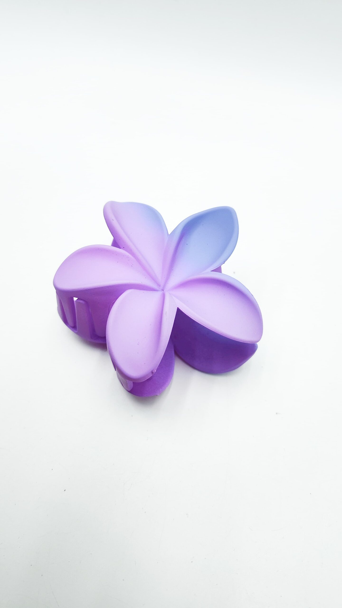 Крабик Гавайский цветок 8см арт.tr510 матовый фиолетово-голубой Крабик Гавайский цветок 8см арт.tr510 матовый фиолетово-голубой
