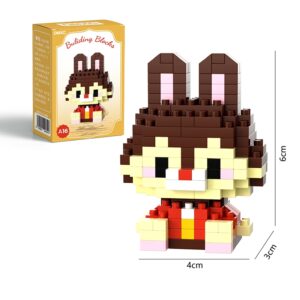 Конструктор Buliding Blocks арт.a16 зайка коричневый