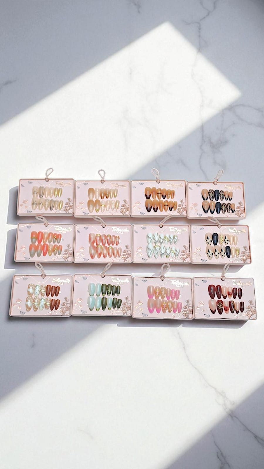 Ногти накладные Tintbeauty Nails миндаль арт.tr2230 ассорти Ногти накладные Tintbeauty Nails миндаль арт.tr2230 ассорти