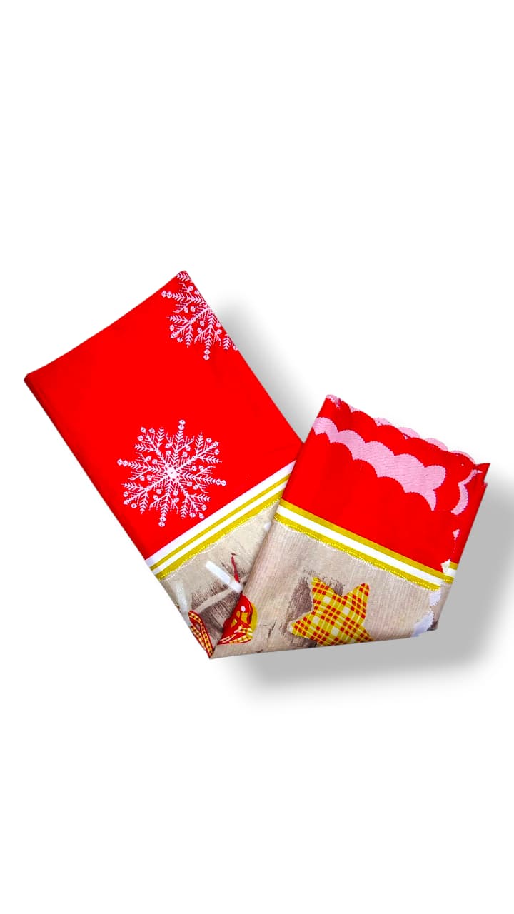 Скатерть новогодняя 150*180см тонкая 2000тг Скатерть новогодняя 150*180см тонкая 2000тг