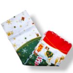 Скатерть новогодняя 150*180см тонкая 2000тг