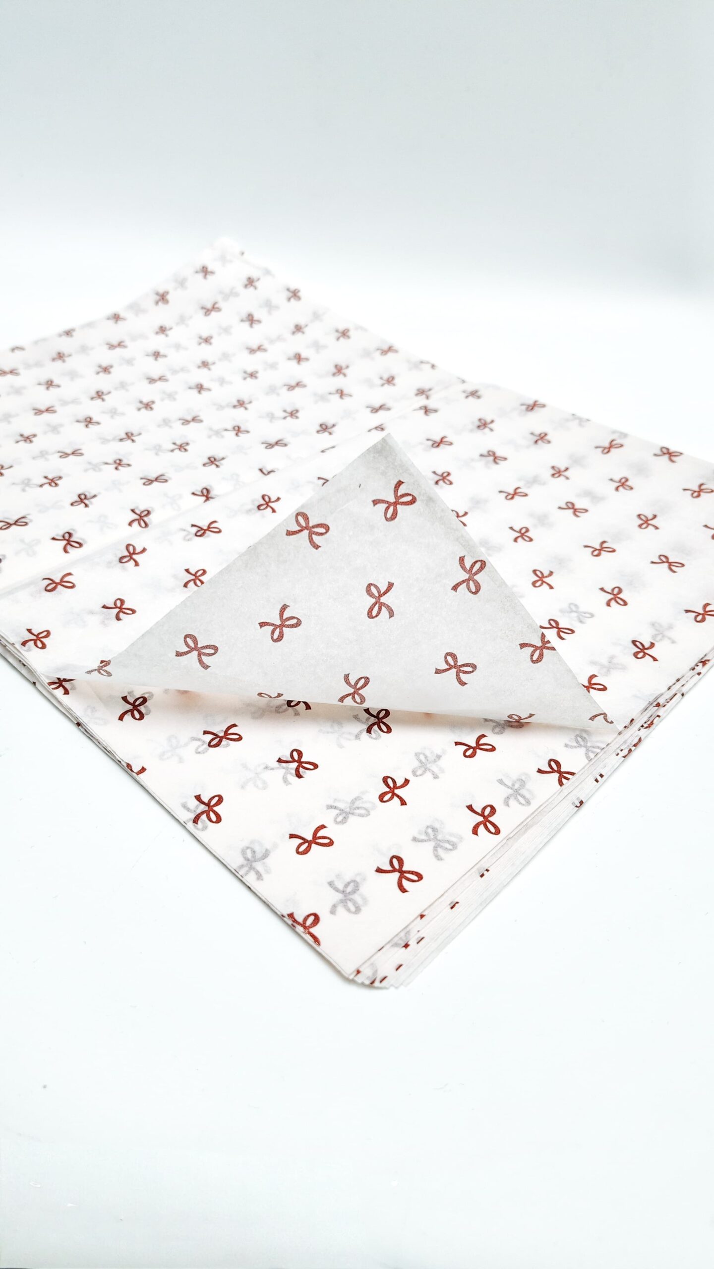 Бумага тишью Бантики 50*70см уп 10шт арт.tr276 розовая Бумага тишью Бантики 50*70см уп 10шт арт.tr276 розовая