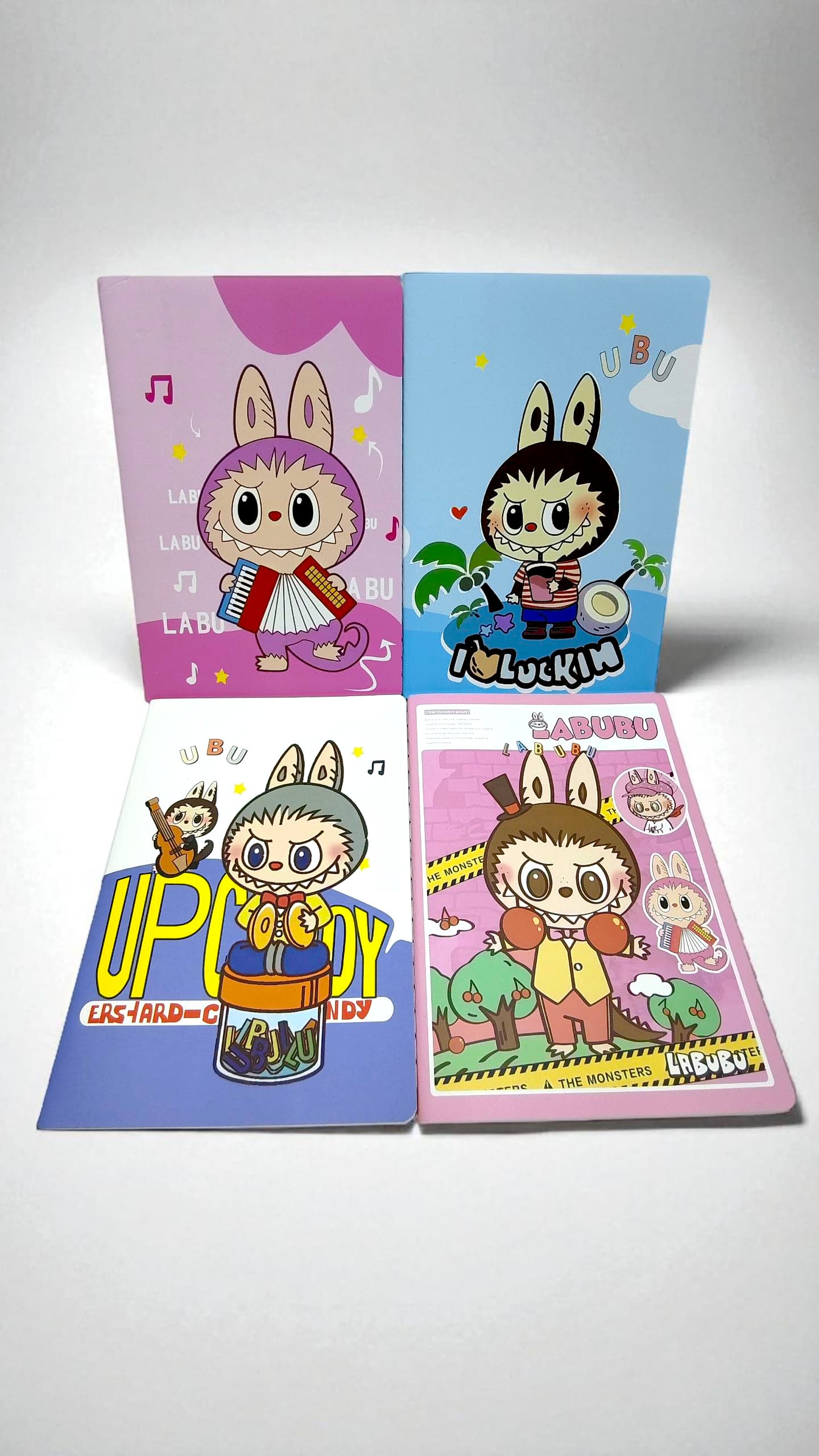 Блокнот в линейку А5 Лабубу 40л арт.cx2580-027-1 ассорти Блокнот в линейку А5 Лабубу 40л арт.cx2580-027-1 ассорти